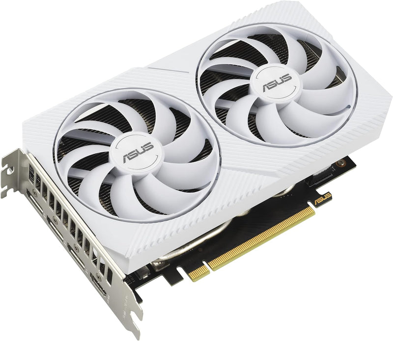 Dual GeForce RTX™ 3060 White OC Edition 8 GB GDDR6