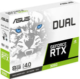 Dual GeForce RTX™ 3060 White OC Edition 8 GB GDDR6