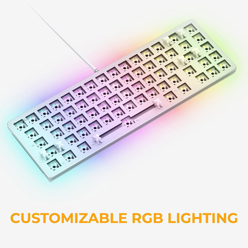 Glorious GMMK 2 Teclado Modular Mecánico US RGB - White
