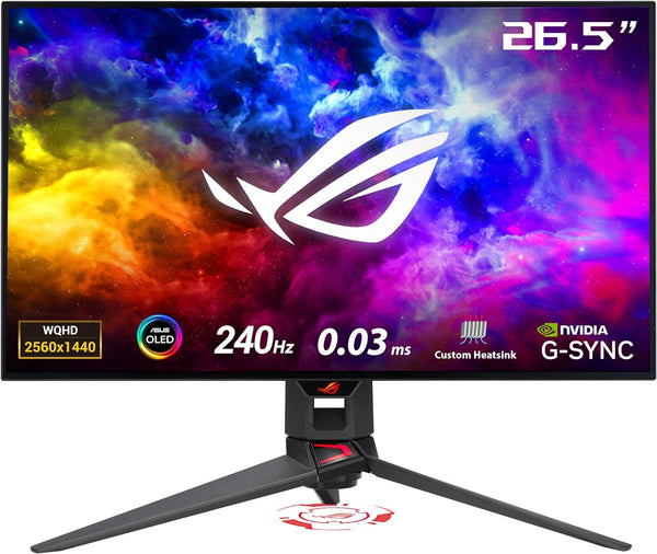 PG27AQDM ROG Swift OLED DSC 27"  QHD (2560 x 1440), 240Hz, 0.03 ms