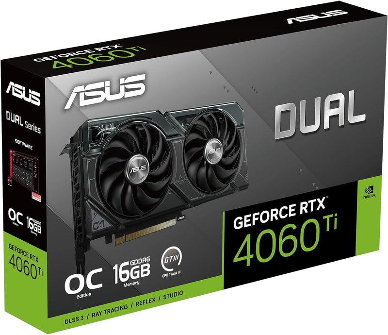 Dual GeForce RTX™ 4060 Ti 16GB GDDR6