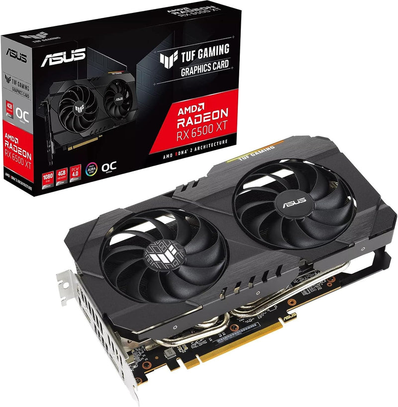 TUF Gaming Radeon™ RX 6500 XT OC edition 4GB GDDR6