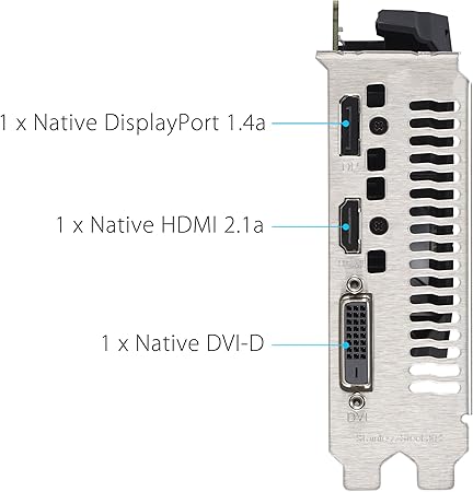 Dual GeForce RTX™ 3050 OC Edition 6GB GDDR6