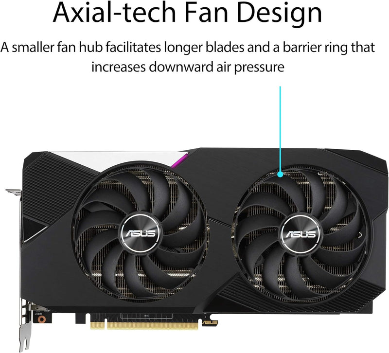 Dual GeForce RTX™️ 3070 V2 OC edition