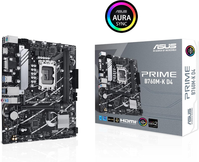 PRIME B760M-A DDR4 D4 (LGA 1700 13ª y 12ª gen.)