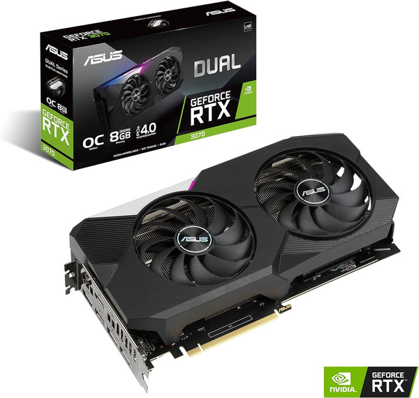 Dual GeForce RTX™️ 3070 V2 OC edition