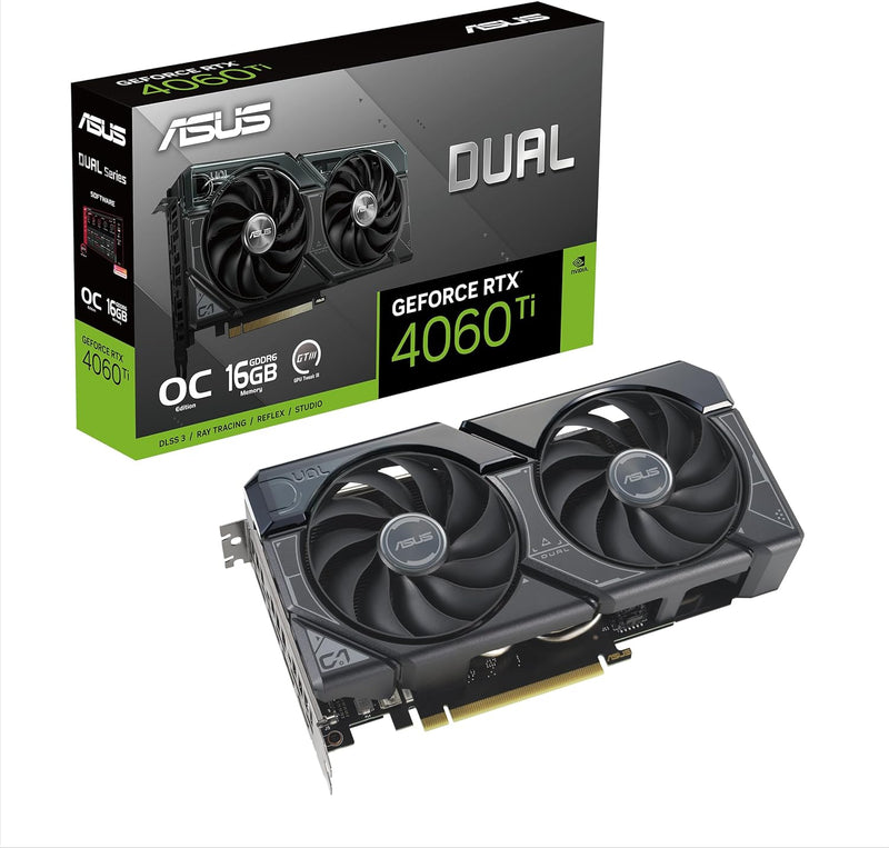 Dual GeForce RTX™ 4060 Ti 16GB GDDR6