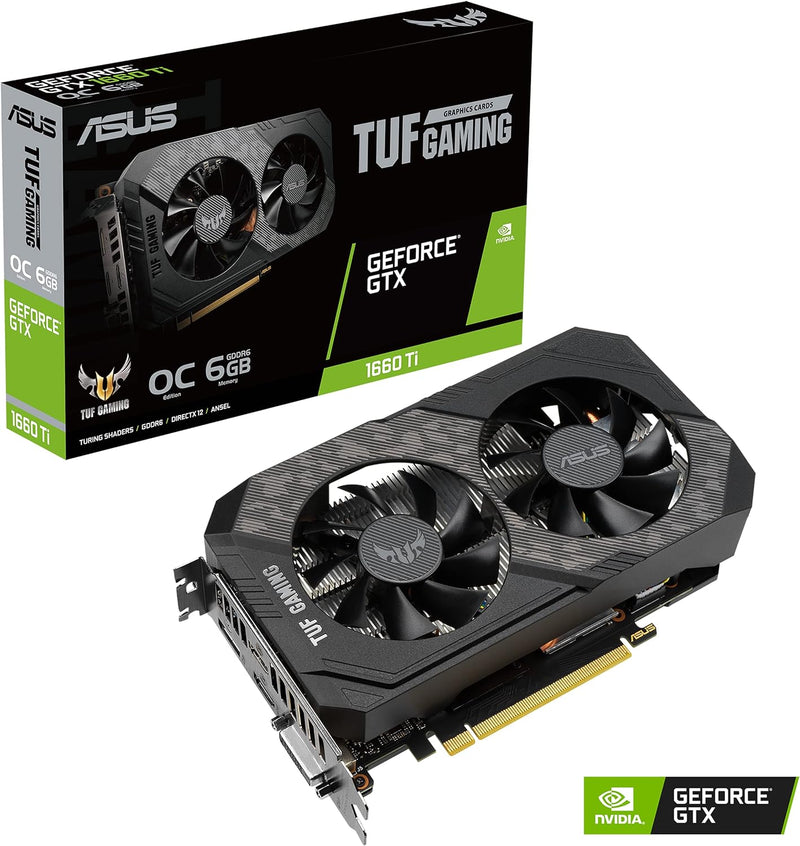 TUF Gaming GeForce® GTX 1660 Ti EVO OC Edition 6GB GDDR6