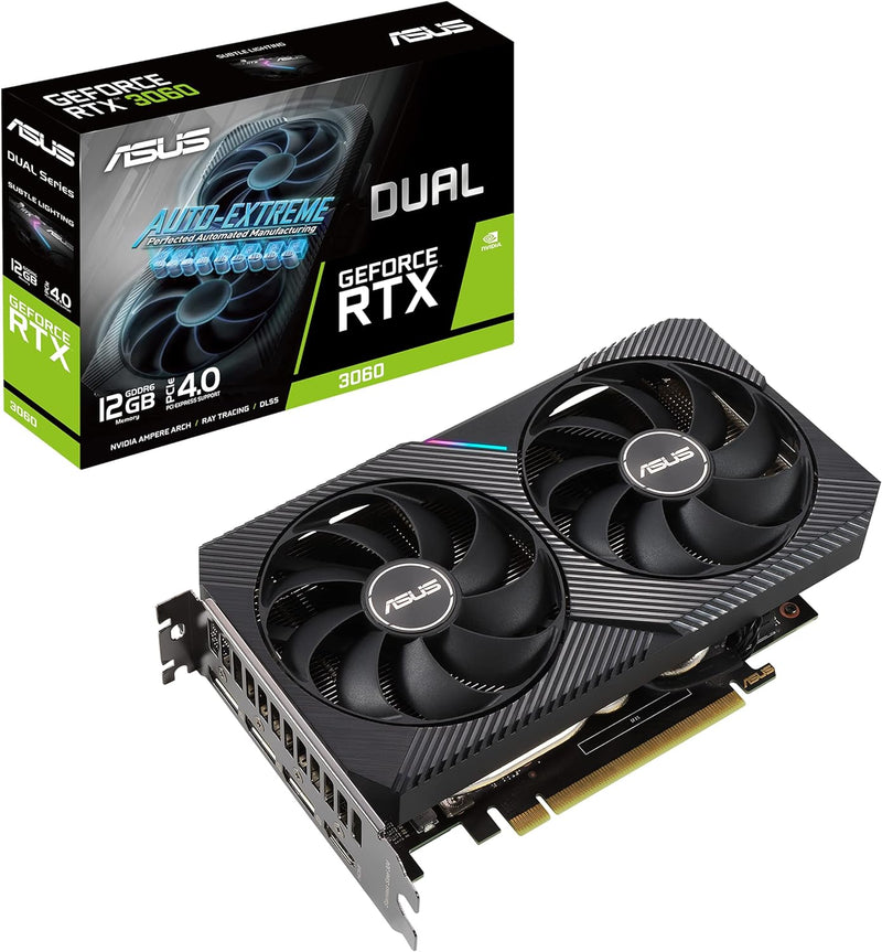 Dual GeForce RTX™ 3060 V2 OC Edition 12GB GDDR6