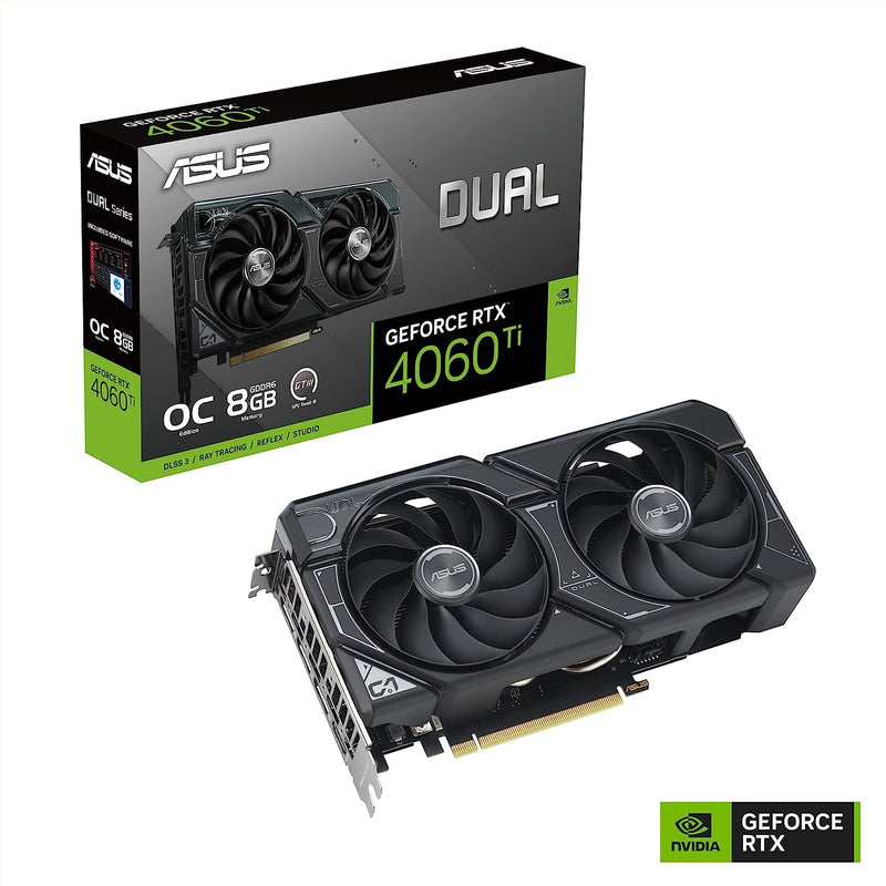 Dual GeForce RTX™ 4060 Ti OC Edition 8GB GDDR