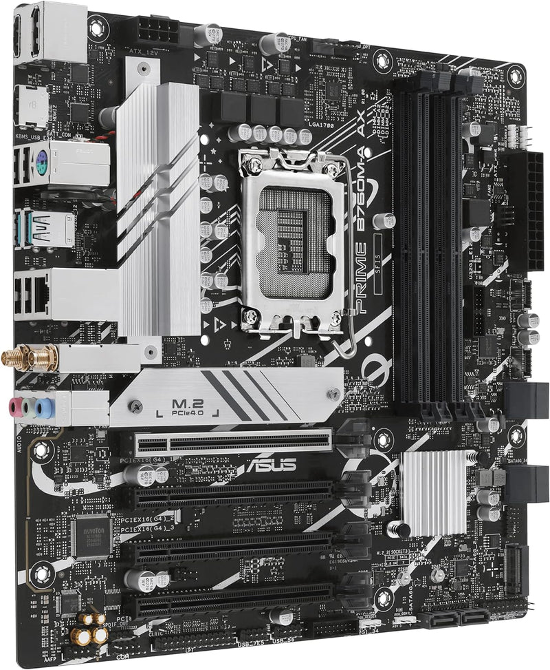 Prime B760M-A AX LGA 1700 (Intel® 12ª y 13ª generación)