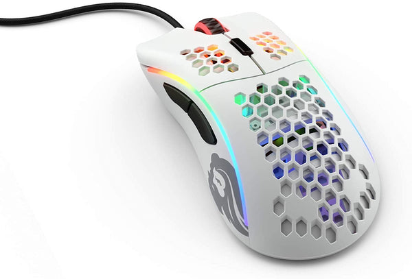Glorious  Model D  Regular Matte White Mouse Gamer
