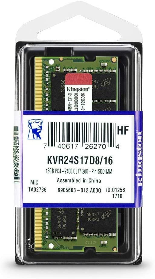 KINGSTON DDR 4 16 GB LAPTOP KVR24S17D8/16