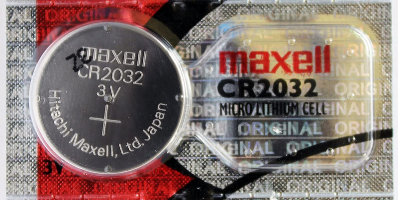 Maxell CR2032 - Baterías de litio 3 V